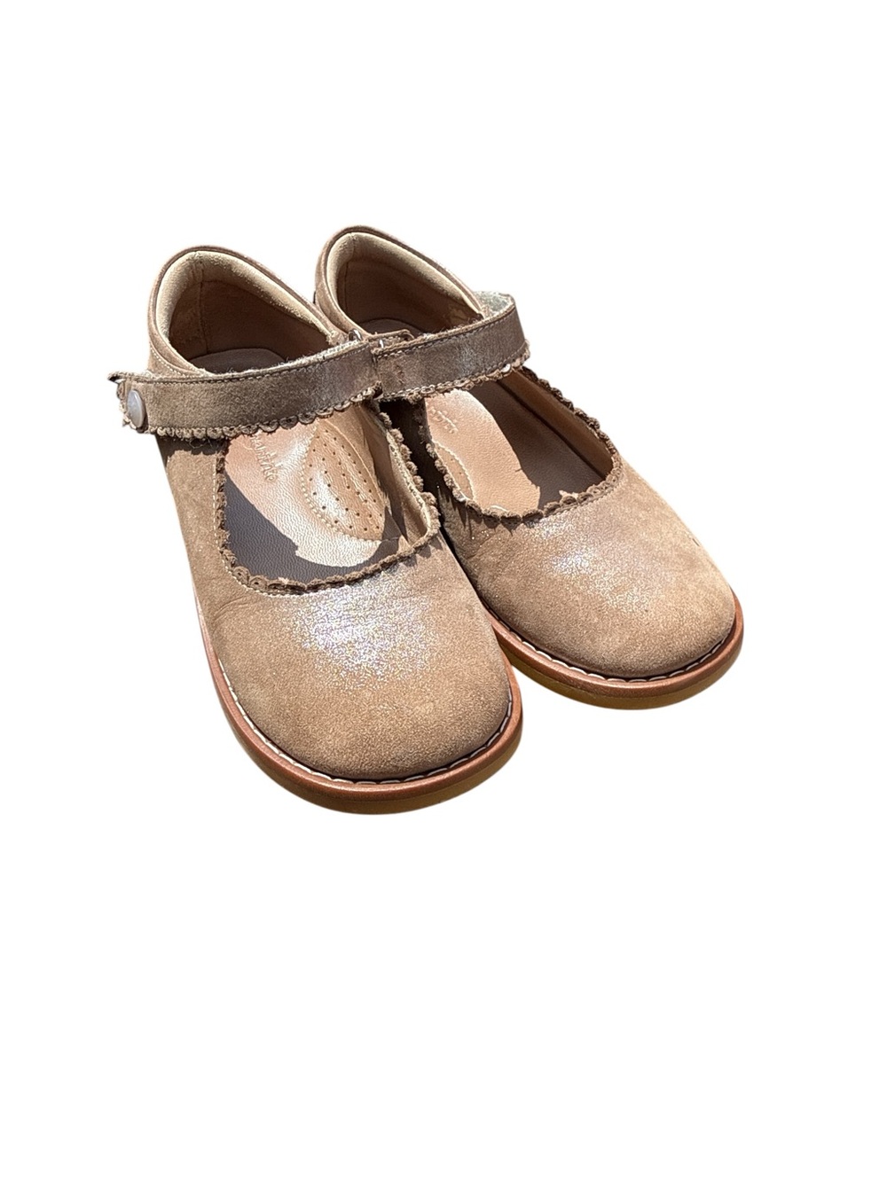 Mary Jane Metallic Champagne – Elephantito size 29